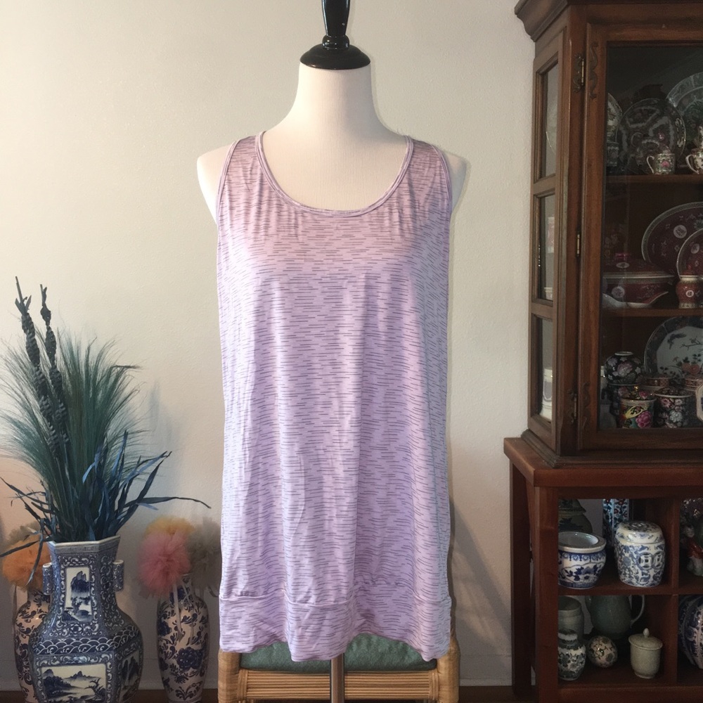 Champion Lavender Workout Racerback Top